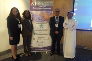 Chairing the Rheumatology conference 